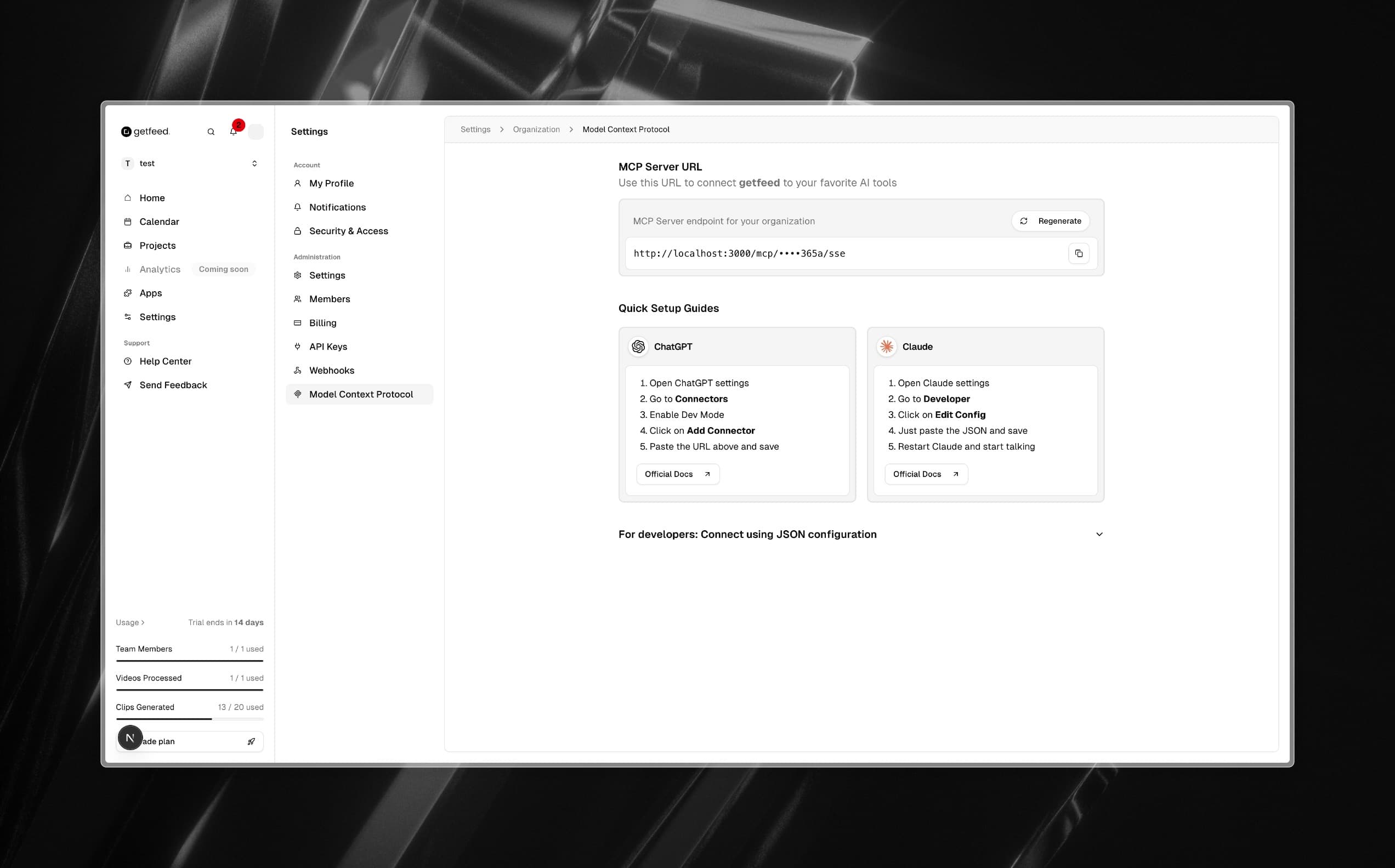 Built-in MCP Server: Your AI Video Agent is Here